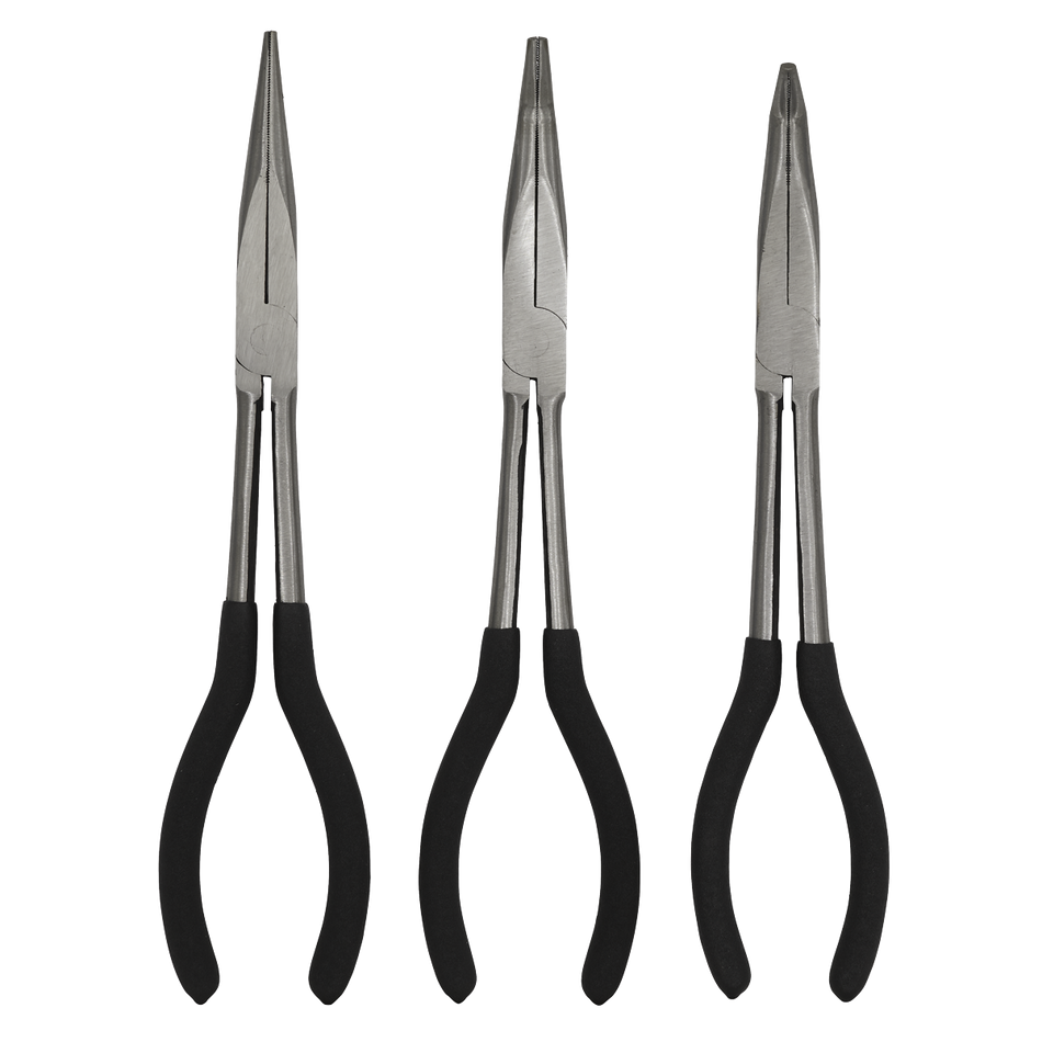 Sealey S0433 3pc 275mm Needle Nose Pliers Set