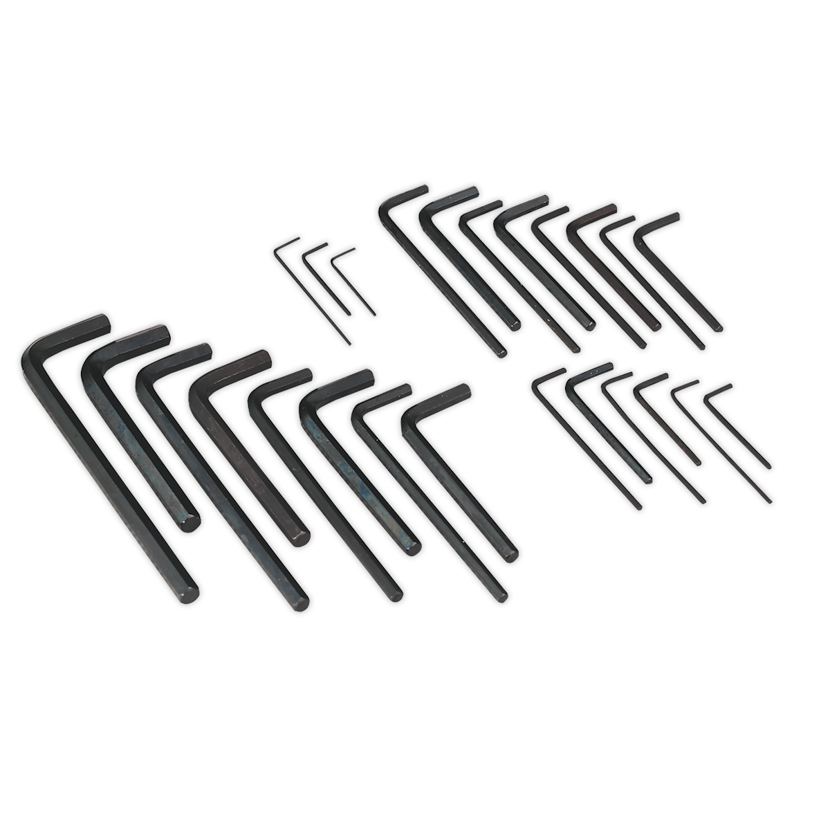 Sealey S0465 25pc Hex Key Set - Metric/Imperial