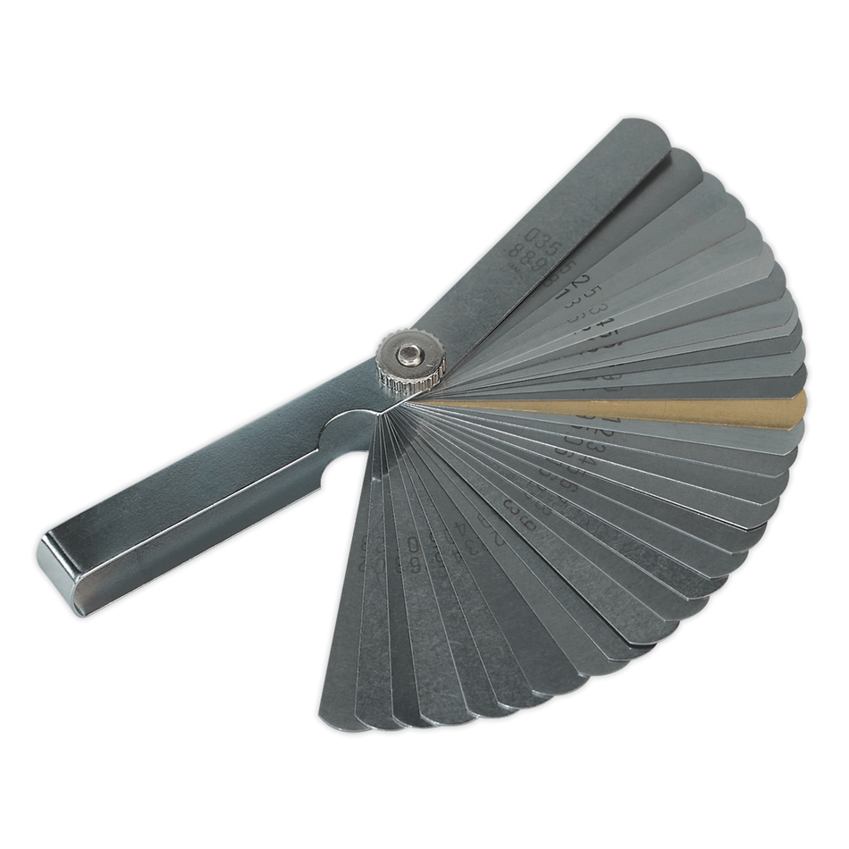 Sealey S0514 32 Blade Feeler Gauge - Dual Marked