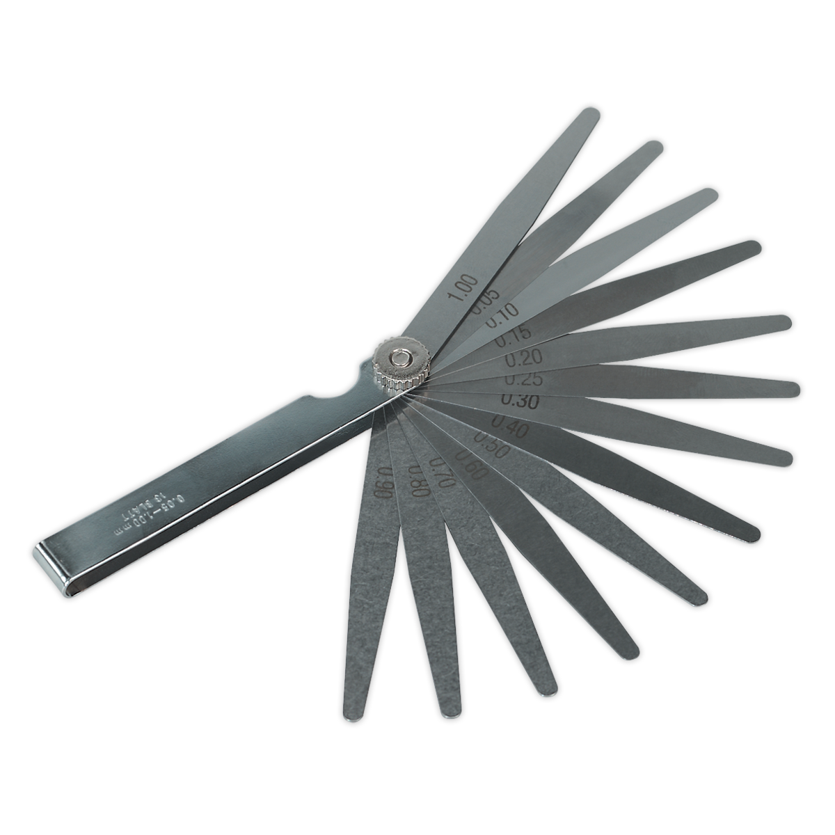 Sealey S0517 13 Blade Feeler Gauge - Metric