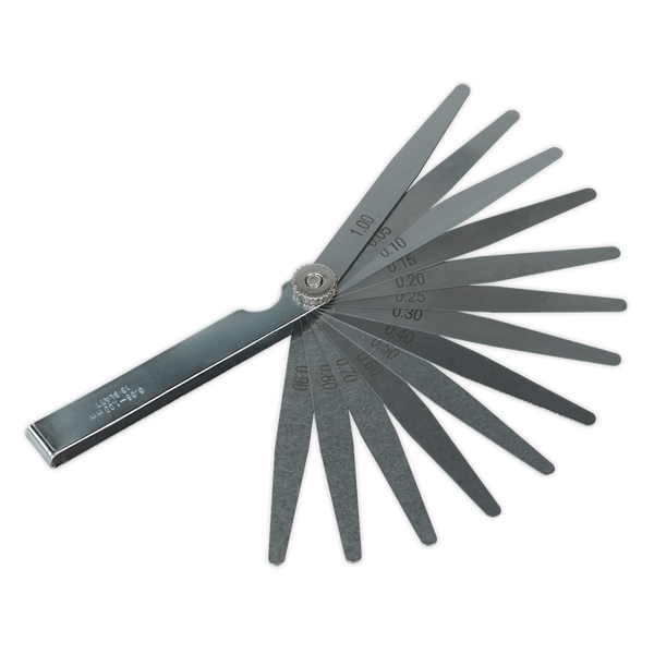 Sealey S0517 13 Blade Feeler Gauge - Metric