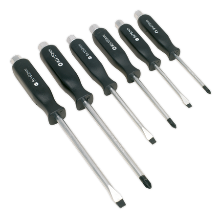 Sealey S0535 6pc Hammer-Thru Screwdriver Set
