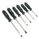 Sealey S0535 6pc Hammer-Thru Screwdriver Set