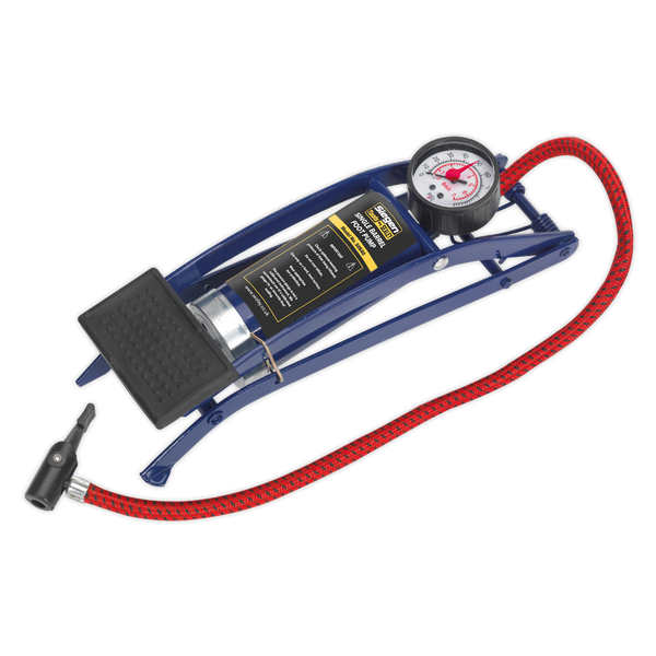 Sealey S0540 Single Barrel Foot Pump