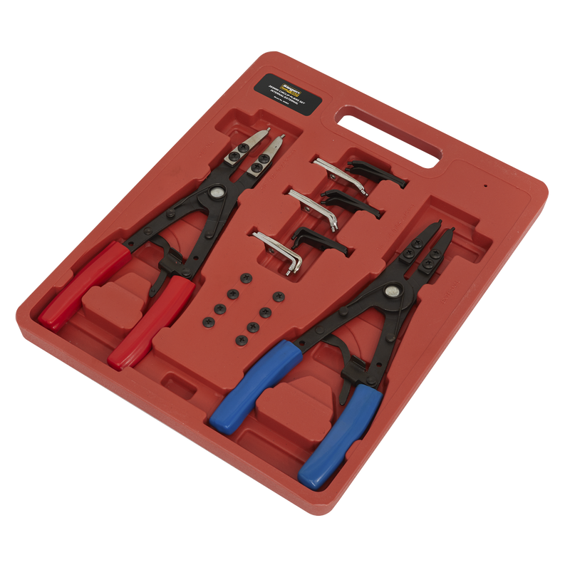 Sealey S0553 265mm Internal/External Circlip Pliers Set