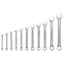 Sealey S0562 11pc Combination Spanner Set
