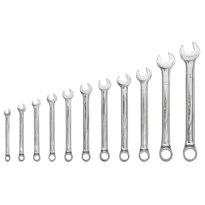 Sealey S0562 11pc Combination Spanner Set