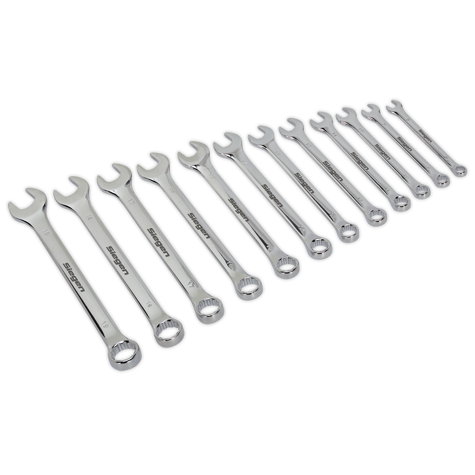 Sealey S0563 12pc Combination Spanner Set