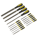 Sealey S05781 16pc Engineer's & Needle File Set