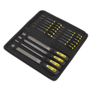 Sealey S05781 16pc Engineer's & Needle File Set