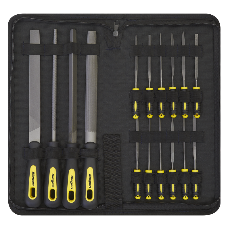 Sealey S05781 16pc Engineer's & Needle File Set