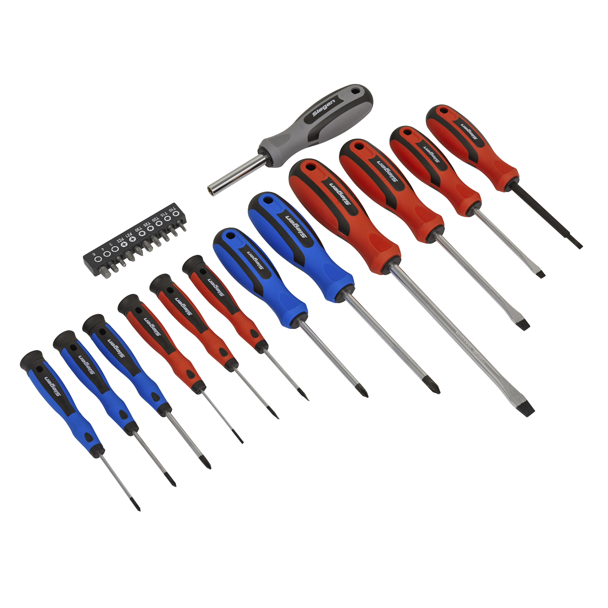 Sealey S0598 23pc Soft Grip Screwdriver & Bit Set