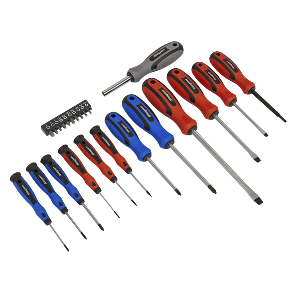 Sealey S0598 23pc Soft Grip Screwdriver & Bit Set