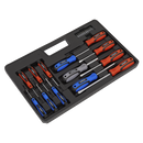 Sealey S0598 23pc Soft Grip Screwdriver & Bit Set