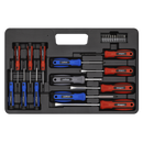 Sealey S0598 23pc Soft Grip Screwdriver & Bit Set