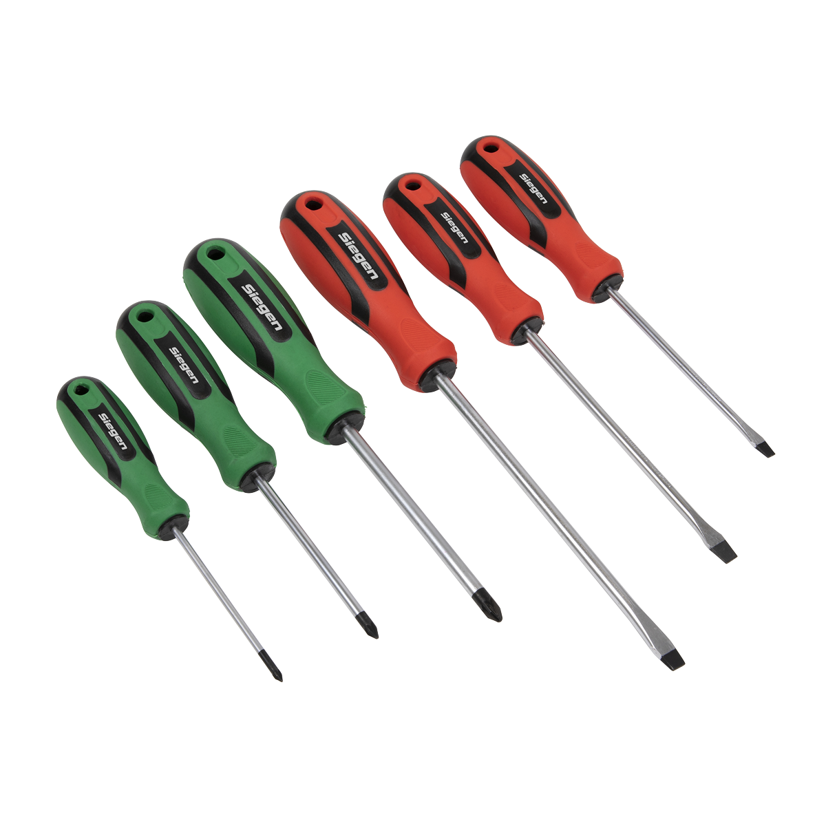 Sealey S0615 6pc Soft Grip Screwdriver Set