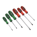 Sealey S0615 6pc Soft Grip Screwdriver Set
