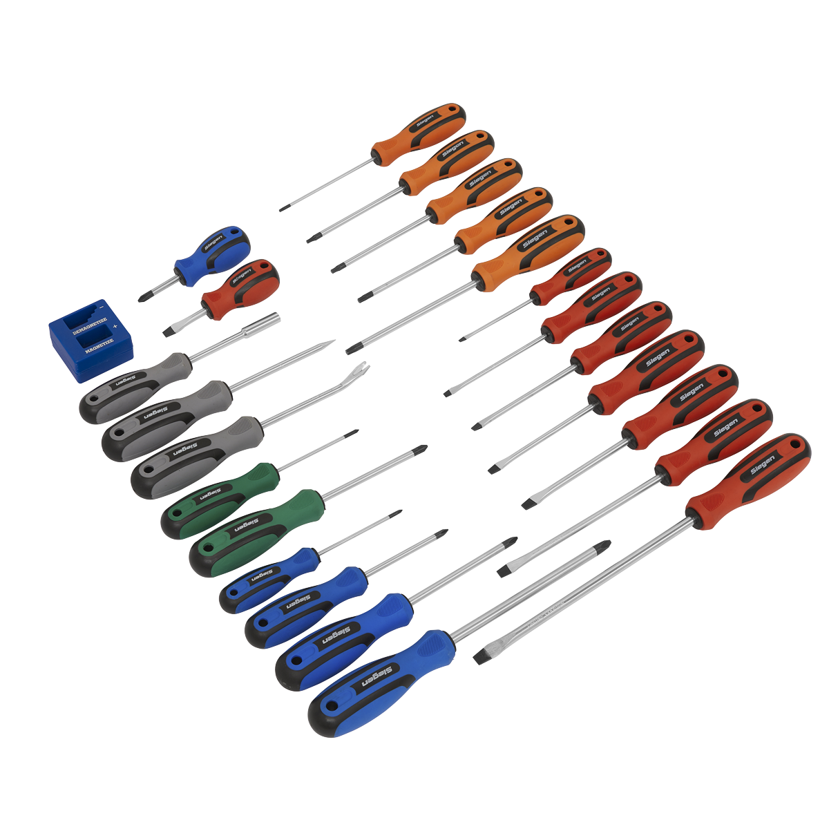 Sealey S0617 24pc Soft Grip Screwdriver Set
