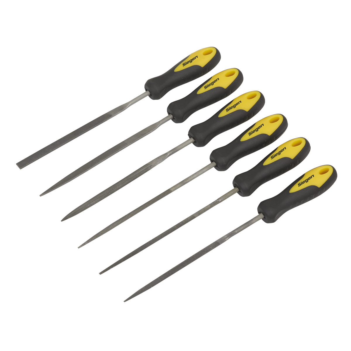 Sealey S0628 6pc Needle File Set