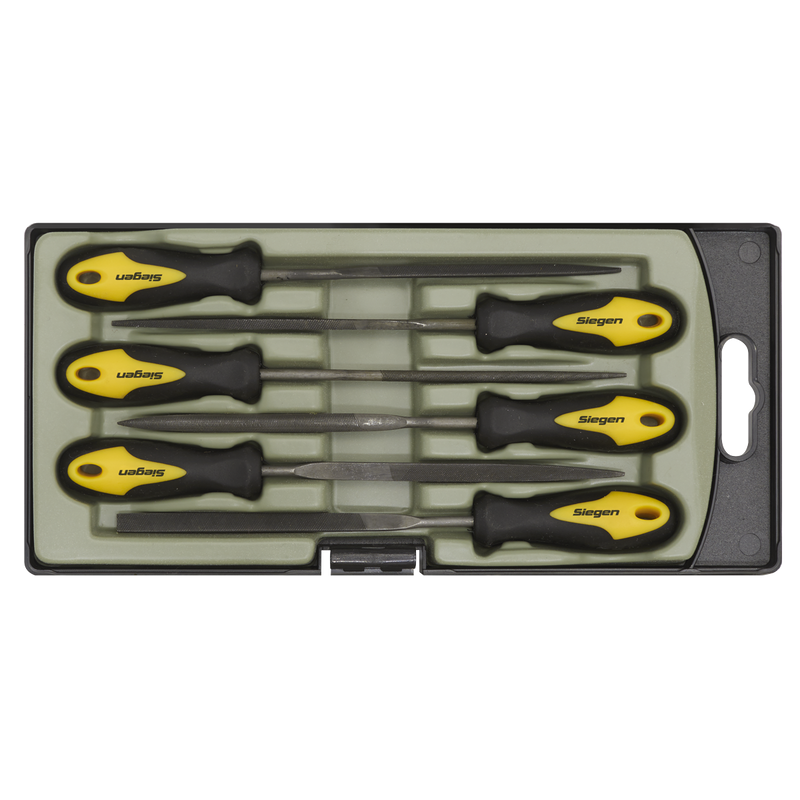 Sealey S0628 6pc Needle File Set