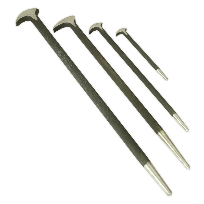 Sealey S0640 4pc Heel Bar Set