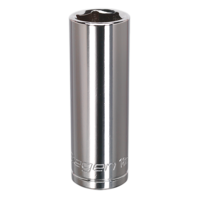 Sealey S0674 18mm 1/2"Sq Drive Deep WallDrive‚Äö√†√∂‚àö√°¬¨¬®‚àö√ú Socket