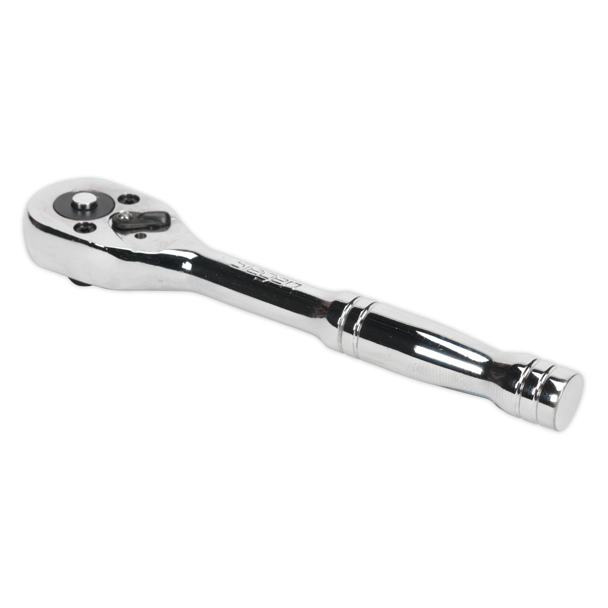Sealey S0704 1/4"Sq Drive Pear-Head Ratchet Wrench with Flip Reverse