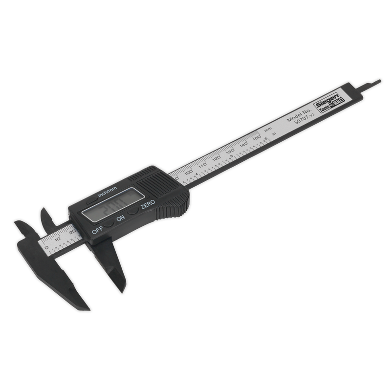 Sealey S0707 0-150mm(0-6") Digital Electronic Vernier Caliper