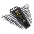 Sealey S0714 14pc Combination Spanner Set - Imperial