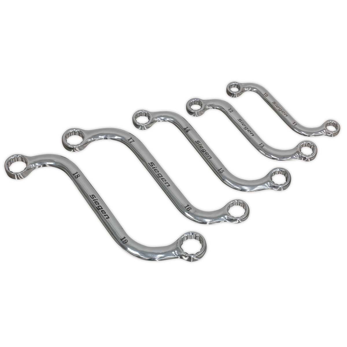 Sealey S0717 5pc S-Spanner Set