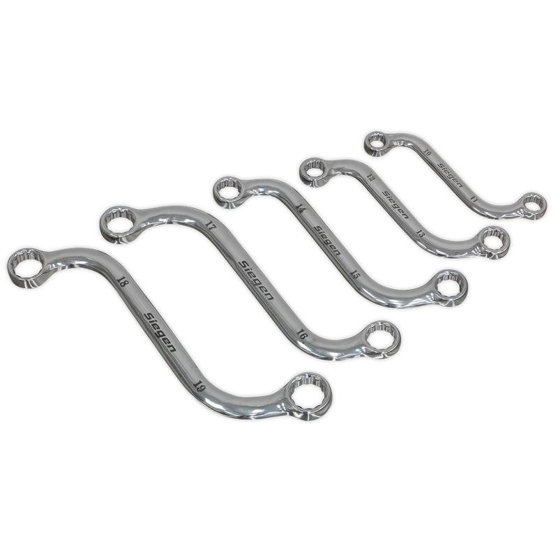 Sealey S0717 5pc S-Spanner Set