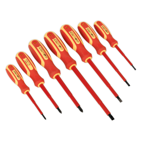 Sealey S0756 7pc Screwdriver Set - VDE Approved