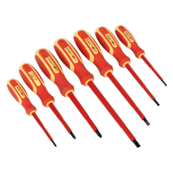 Sealey S0756 7pc Screwdriver Set - VDE Approved