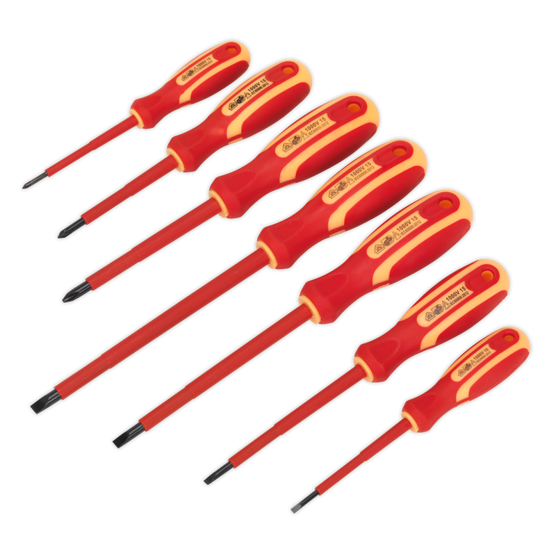 Sealey S0756 7pc Screwdriver Set - VDE Approved