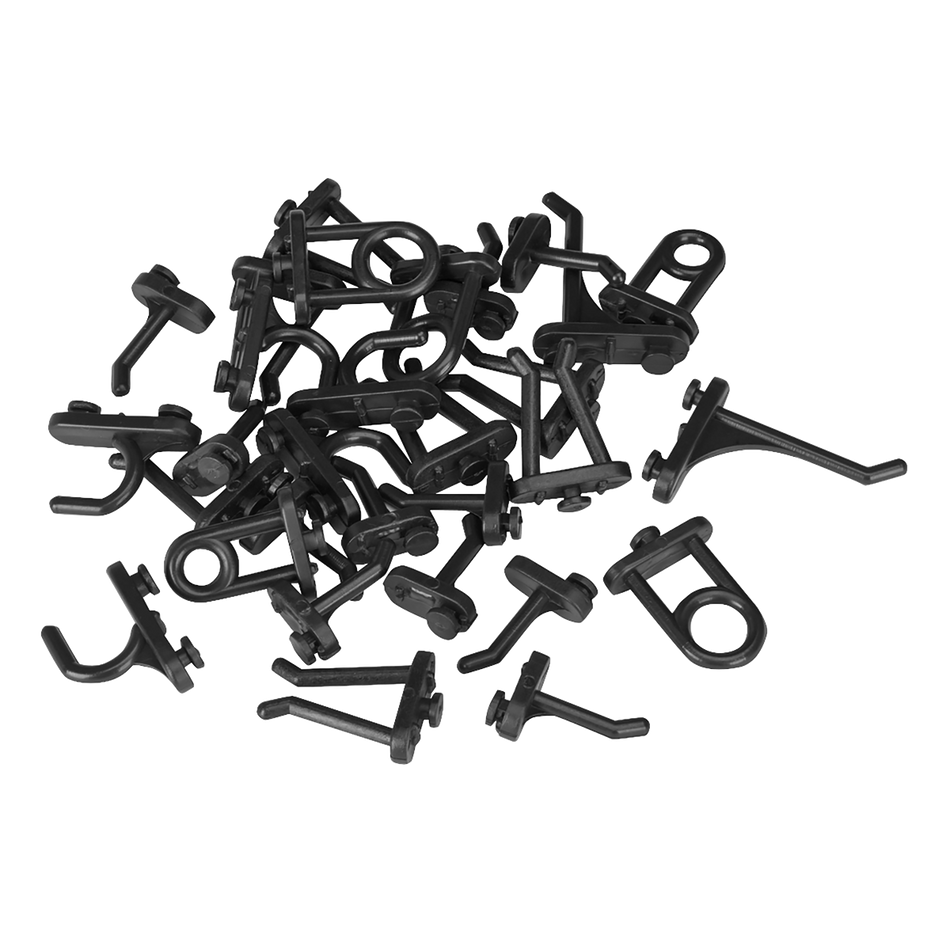 Sealey S0766 30pc Hook Assortment for Composite Pegboard