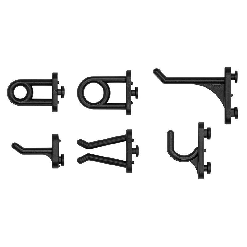 Sealey S0766 30pc Hook Assortment for Composite Pegboard