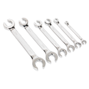 Sealey S0767 6pc Flare Nut Spanner Set