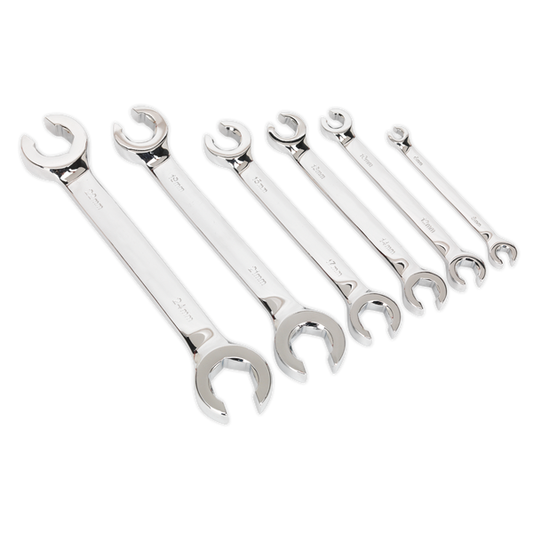 Sealey S0767 6pc Flare Nut Spanner Set