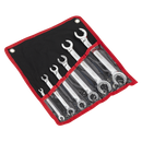 Sealey S0767 6pc Flare Nut Spanner Set