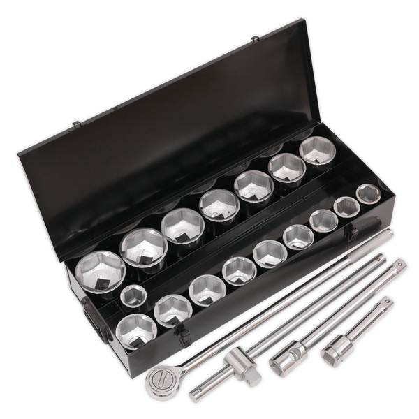 Sealey S0768 21pc 1"Sq Drive Socket Set