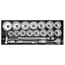 Sealey S0768 21pc 1"Sq Drive Socket Set