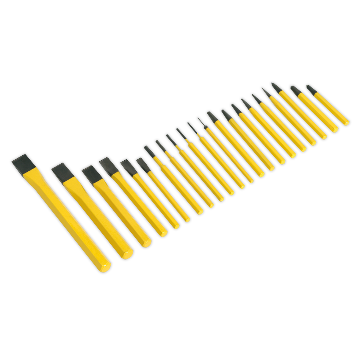 Sealey S0805 21pc Punch & Chisel Set