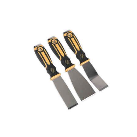 Sealey S0856 3pc Scraper Set with Hammer Cap