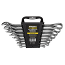 Sealey S0870 8pc Combination Spanner Set - Whitworth