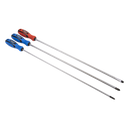 Sealey S0895 3pc Extra-Long Screwdriver Set
