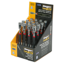 Sealey S0903DB Heavy-Duty Magnetic Pick-Up Tool with LED - 3.6kg Capacity - Display Box of 16