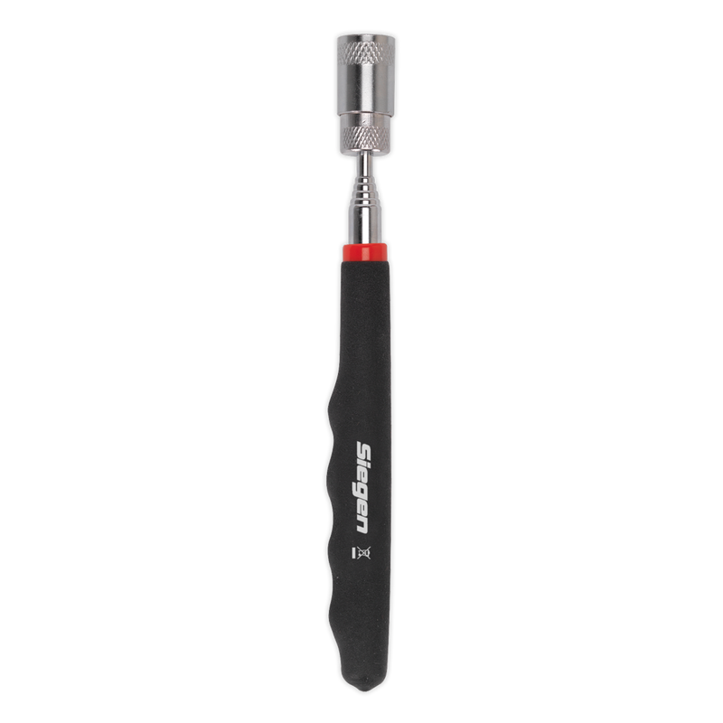Sealey S0903DB Heavy-Duty Magnetic Pick-Up Tool with LED - 3.6kg Capacity - Display Box of 16