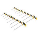 Sealey S0916 16pc T-Handle TRX-Star* & Hex Key Set