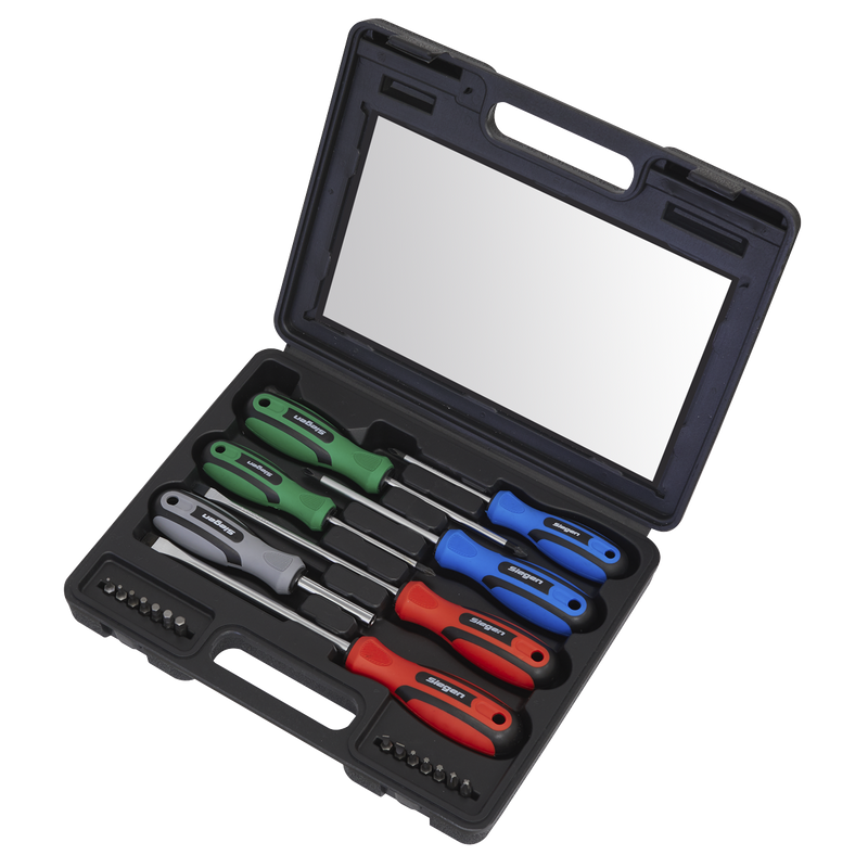 Sealey S0923 21pc Screwdriver Set with Storage Case