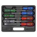 Sealey S0923 21pc Screwdriver Set with Storage Case